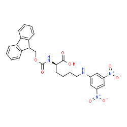 ChemSpider 2D Image | Fmoc-D-Lys(Dnp)-OH | C27H26N4O8