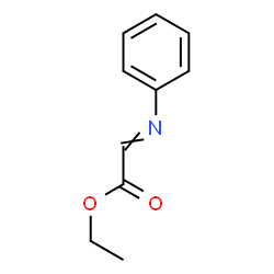ChemSpider 2D Image | Ethyl (phenylimino)acetate | C10H11NO2