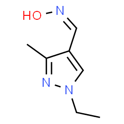 ChemSpider 2D Image | (Z)-1-(1-Ethyl-3-methyl-1H-pyrazol-4-yl)-N-hydroxymethanimine | C7H11N3O