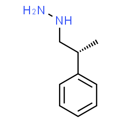ChemSpider 2D Image | [(2R)-2-Phenylpropyl]hydrazine | C9H14N2