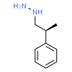 ChemSpider 2D Image | [(2S)-2-Phenylpropyl]hydrazine | C9H14N2