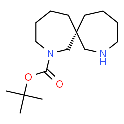 ChemSpider 2D Image | 2-Methyl-2-propanyl (7S)-2,9-diazaspiro[6.6]tridecane-2-carboxylate | C16H30N2O2