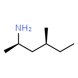 ChemSpider 2D Image | (2R,4S)-4-Methyl-2-hexanamine | C7H17N