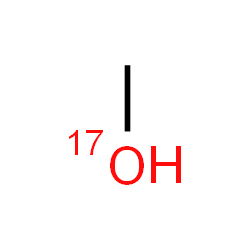 ChemSpider 2D Image | Methan(~17~O)ol | CH417O