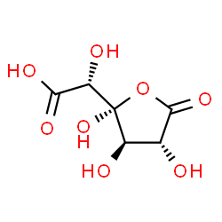 ChemSpider 2D Image | L-Idaric acid 1,4-lactone | C6H8O8