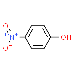 ChemSpider 2D Image | 4-(~15~N)Nitrophenol | C6H515NO3