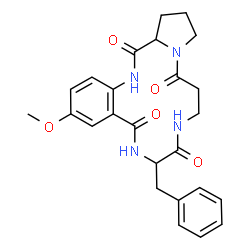 ChemSpider 2D Image | Aspercolorin | C25H28N4O5