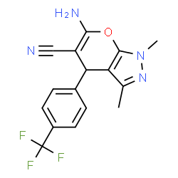 ChemSpider 2D Image | BQU57 | C16H13F3N4O