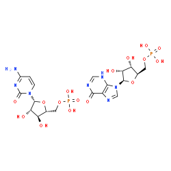 ChemSpider 2D Image | cytarabine 5'-phosphate; poly I | C19H27N7O16P2