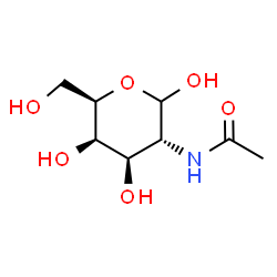 ChemSpider 2D Image | GalNAc | C8H15NO6