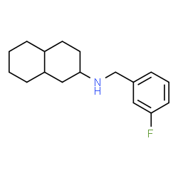 ChemSpider 2D Image | N-(3-Fluorobenzyl)decahydro-2-naphthalenamine | C17H24FN