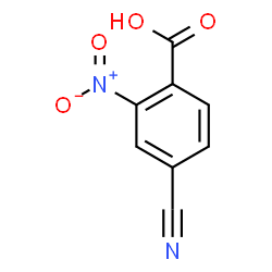 ChemSpider 2D Image | 4-Cyano-2-nitrobenzoic acid | C8H4N2O4
