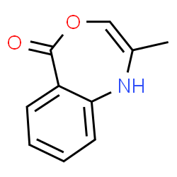 ChemSpider 2D Image | 2-Methyl-4,1-benzoxazepin-5(1H)-one | C10H9NO2