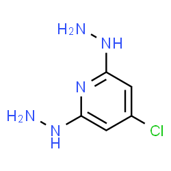 ChemSpider 2D Image | 4-Chloro-2,6-dihydrazinopyridine | C5H8ClN5