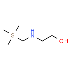 ChemSpider 2D Image | 2-{[(Trimethylsilyl)methyl]amino}ethanol | C6H17NOSi