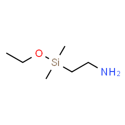 ChemSpider 2D Image | 2-[Ethoxy(dimethyl)silyl]ethanamine | C6H17NOSi