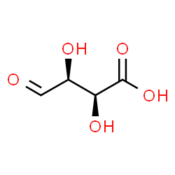 ChemSpider 2D Image | (2S,3S)-2,3-Dihydroxy-4-oxobutanoic acid | C4H6O5