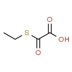 ChemSpider 2D Image | (Ethylsulfanyl)(oxo)acetic acid | C4H6O3S