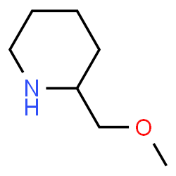 ChemSpider 2D Image | 2-(Methoxymethyl)piperidine | C7H15NO