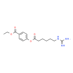 ChemSpider 2D Image | Gabexate | C16H23N3O4