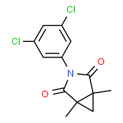 ChemSpider 2D Image | Procymidone | C13H11Cl2NO2
