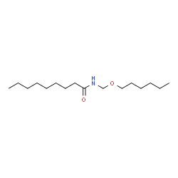 ChemSpider 2D Image | N-[(Hexyloxy)methyl]nonanamide | C16H33NO2