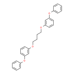 ChemSpider 2D Image | 1,1'-[1,4-Butanediylbis(oxy)]bis(3-phenoxybenzene) | C28H26O4