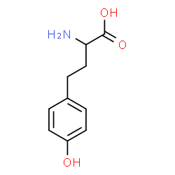 ChemSpider 2D Image | (+/-)-homotyrosine | C10H13NO3