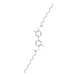 ChemSpider 2D Image | N,N'-(3,3'-Dimethyl-4,4'-biphenyldiyl)didecanamide | C34H52N2O2
