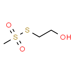 ChemSpider 2D Image | S-(2-Hydroxyethyl) methanesulfonothioate | C3H8O3S2