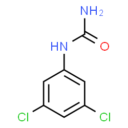 ChemSpider 2D Image | (3,5-dichlorophenyl)urea | C7H6Cl2N2O