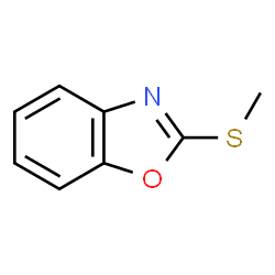 ChemSpider 2D Image | 2-(Methylthio)benzo[d]oxazole | C8H7NOS