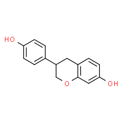 ChemSpider 2D Image | (±)-Equol | C15H14O3