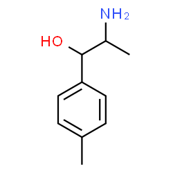 ChemSpider 2D Image | 2-Amino-1-(4-methylphenyl)-1-propanol | C10H15NO