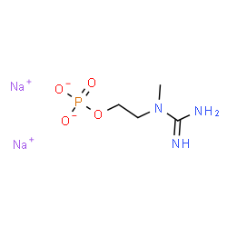 ChemSpider 2D Image | CREATINOLFOSFATE DISODIUM | C4H10N3Na2O4P