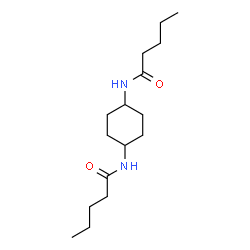 ChemSpider 2D Image | N,N'-1,4-Cyclohexanediyldipentanamide | C16H30N2O2