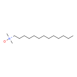 ChemSpider 2D Image | DIMETHYLTRIDECYLAMINE OXIDE | C15H33NO