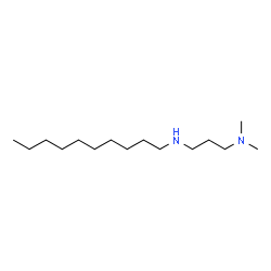 ChemSpider 2D Image | N'-Decyl-N,N-dimethyl-1,3-propanediamine | C15H34N2