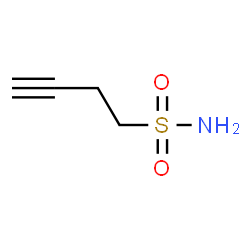 ChemSpider 2D Image | 3-Butyne-1-sulfonamide | C4H7NO2S