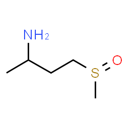 ChemSpider 2D Image | 4-(Methylsulfinyl)-2-butanamine | C5H13NOS