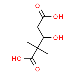 ChemSpider 2D Image | 3-Hydroxy-2,2-dimethylpentanedioic acid | C7H12O5