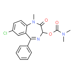 ChemSpider 2D Image | Camazepam | C19H18ClN3O3