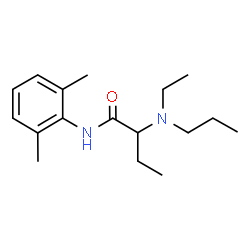 ChemSpider 2D Image | Etidocaine | C17H28N2O