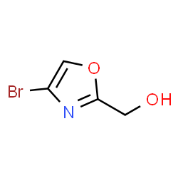 ChemSpider 2D Image | (4-Bromo-1,3-oxazol-2-yl)methanol | C4H4BrNO2