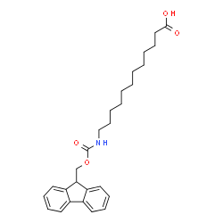 ChemSpider 2D Image | Fmoc-12-Ado-OH | C27H35NO4