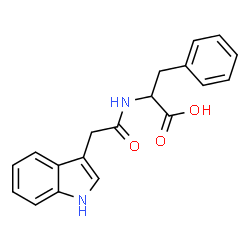 ChemSpider 2D Image | INDOLEACETYL PHENYLALANINE | C19H18N2O3