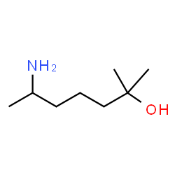 ChemSpider 2D Image | heptaminol | C8H19NO