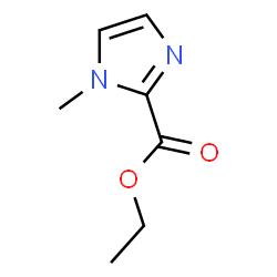 ChemSpider 2D Image | Ethyl 1-methyl-1H-imidazole-2-carboxylate | C7H10N2O2