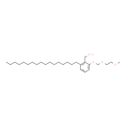 ChemSpider 2D Image | {2-Heptadecyl-6-[(2-methoxyethoxy)methoxy]phenyl}methanol | C28H50O4