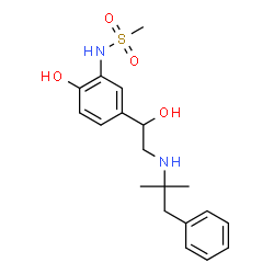 ChemSpider 2D Image | Zinterol | C19H26N2O4S